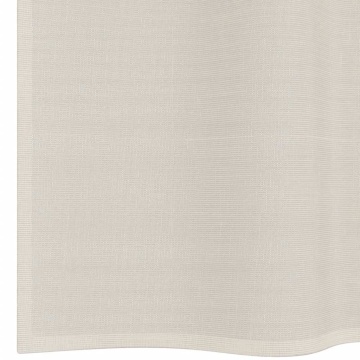 Perdele Voile cu Oeli 2 buc Crem 140x245 cm - Img 5