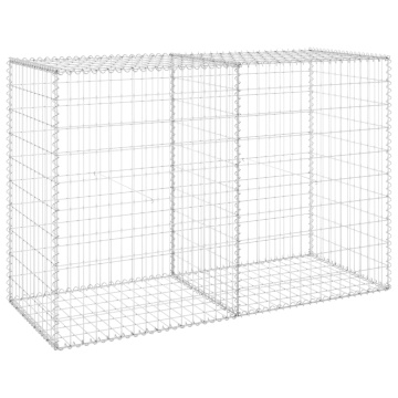 Perete gabion cu capace, 150 x 60 x 100 cm, oțel galvanizat - Img 2
