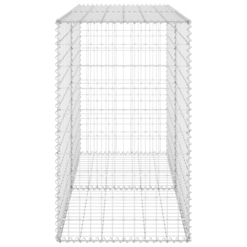 Perete gabion cu capace, 150 x 60 x 100 cm, oțel galvanizat - Img 4