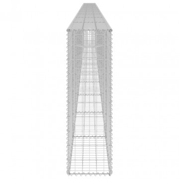 Perete gabion cu capace, 900 x 30 x 100 cm, oțel galvanizat - Img 4