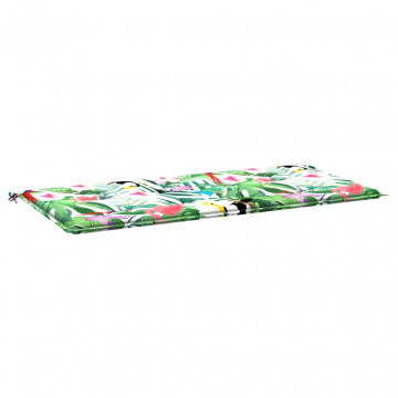 Pernă bancă de grădină, multicolor, 120x50x3 cm, textil oxford - Img 2