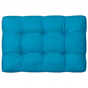 Pernă canapea din paleți, albastru, 120 x 80 x 12 cm - Img 2