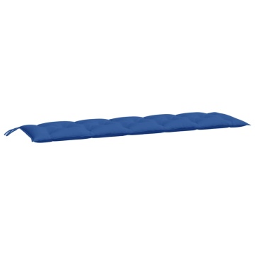 Pernă de bancă de grădină, albastru, 180x50x7 cm, textil oxford - Img 2