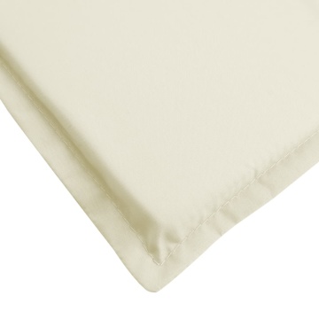 Pernă de șezlong, crem, 200x50x3 cm, textil oxford - Img 6