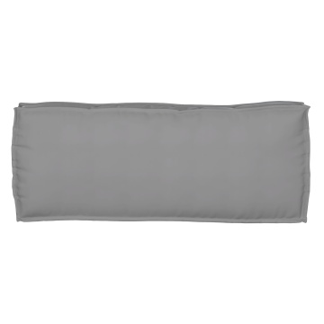 Perna Exterioară Gri Poliester 100 x 40 x 8 cm Huse Detașabile - Img 4