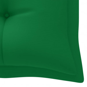 Pernă pentru balansoar, verde, 180 cm, material textil - Img 7
