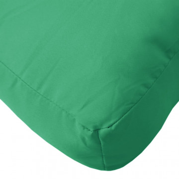 Pernă pentru canapea din paleți, verde, 60 x 40 x 10 cm - Img 5
