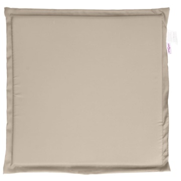 Pernă scaun de grădină, 2 buc., taupe, 45x45x2 cm, pătrat - Img 5