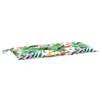 Perne bancă de grădină 2 buc. multicolor 100x50x7 cm textil - Img 8