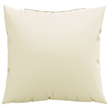 Perne de canapea, 4 buc., crem, 40x40 cm, textil - Img 3