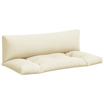Perne de paleți, 2 buc., crem, material textil - Img 2