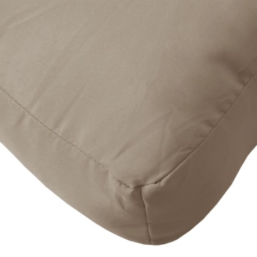 Perne de paleți, 2 buc., gri taupe, material textil - Img 6
