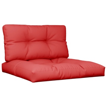 Perne de paleți, 2 buc. roșu, material textil - Img 2