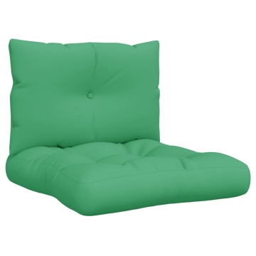 Perne de paleți, 2 buc, verde, material textil - Img 2