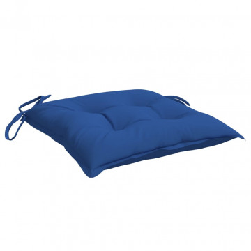 Perne de scaun, 6 buc., albastru, 50x50x7 cm, textil oxford - Img 3
