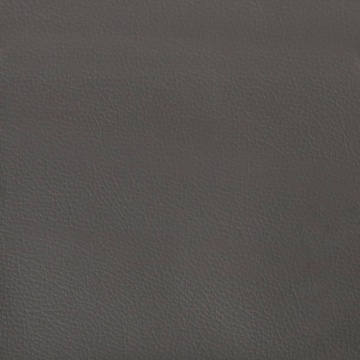 Perne decorative, 2 buc., gri, 40x40 cm, piele ecologică - Img 5