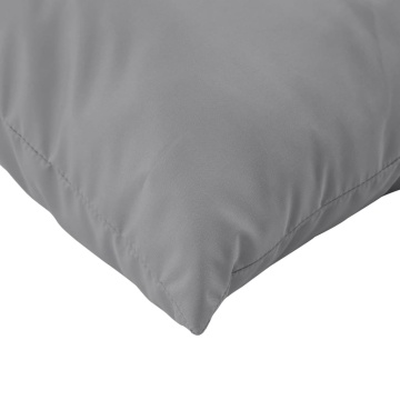 Perne pentru canapea din paleți, 2 buc., gri, material textil - Img 6