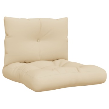 Perne pentru paleți, 2 buc., bej, material textil - Img 2