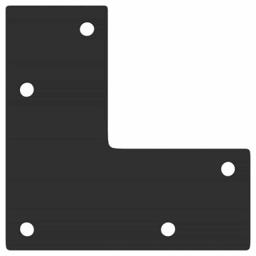 Picioare măsuță de cafea Formă conică 4 buc Negru 72-73 cm Oțel - Img 6