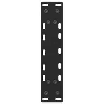 Picioare măsuță de cafea Negru 2 buc 28x(42-43) cm Oțel - Img 6