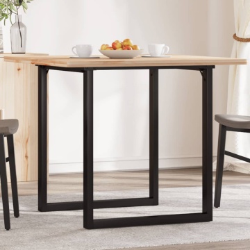 Picioare Măsuță de cafea O-Frame 60x60x73 cm Fontă - Img 3