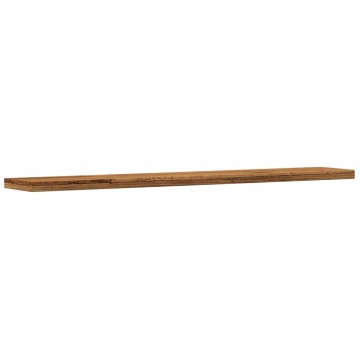 Plăci bibliotecă, 4 buc. lemn vechi 60x10x1,5 cm lemn prelucrat - Img 4