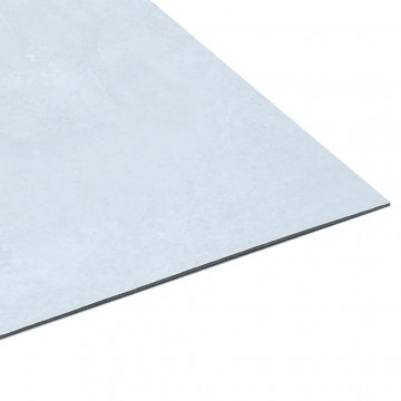 Plăci de pardoseală autoadezive 20 buc. alb marmură PVC 1,86 m² - Img 4