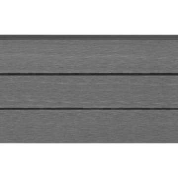 Plăci de schimb pentru gard, 9 buc., gri, 170 cm, WPC - Img 3
