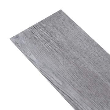Plăci pardoseală autoadezive gri lemn mat 5,02 m² PVC 2 mm - Img 4