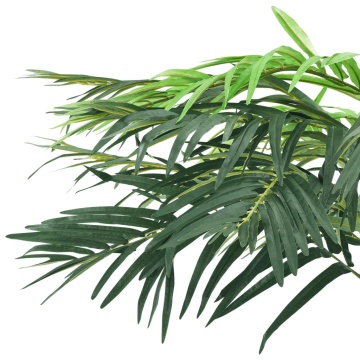 Plantă artificială palmier phoenix cu ghiveci, verde, 215 cm - Img 3