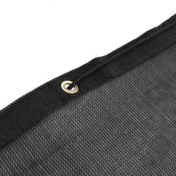 Plasă de remorcă, negru, 1,5 x 2,7 m, HDPE - Img 4