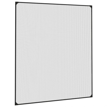 Plasă insecte magnetică pentru ferestre, antracit, 130x150 cm - Img 2