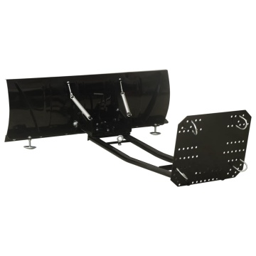 Plug de zăpadă pentru ATV, negru, 115x38 cm - Img 2