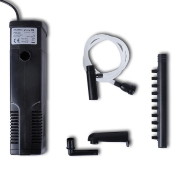 Pompă cu filtru pentru acvariu cu carbon activ, 600L/h - Img 4