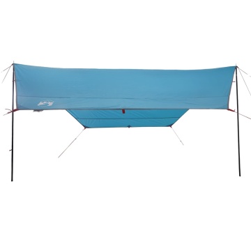 Prelată de camping, albastru, 430x380x210 cm, impermeabilă - Img 4
