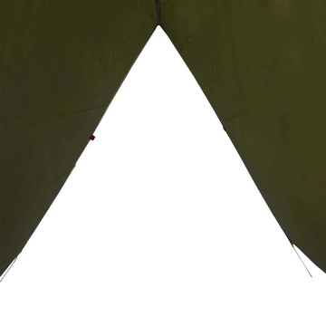 Prelată de camping, verde măsliniu, 451x420 cm, impermeabilă - Img 5