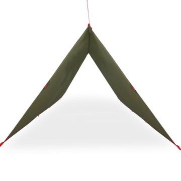 Prelată de camping, verde măsliniu, 506x306 cm, impermeabilă - Img 4