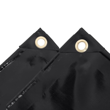 Prelată, negru, 1,5x10 m, 650 g/m² - Img 3