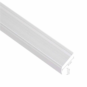 Profile trepte formă L, 15 buc, argintiu, 100 cm, aluminiu - Img 5