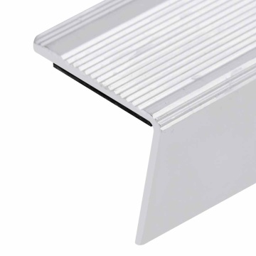 Profile trepte în formă de L, 5 buc, argintiu, 100 cm, aluminiu - Img 6