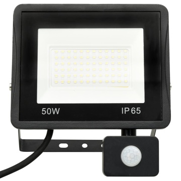 Proiector LED cu senzor, 50 W, alb cald - Img 4