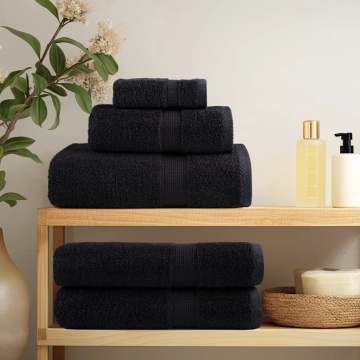 Prosoape de baie premium SOLUND 2 buc 100x150 cm 600 gsm - Img 3