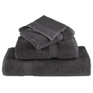 Prosoape mâini premium SOLUND 10buc antracit 30x30cm 600gsm - Img 4