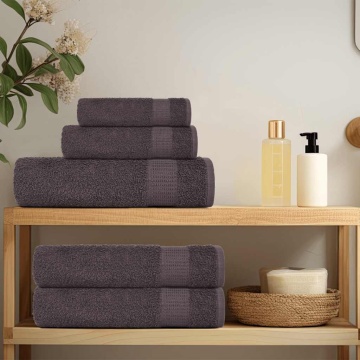 Prosoape pentru saună 10 buc Antracit 360 g/m² 100% bumbac - Img 3