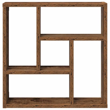 Raft de perete, lemn vechi, 45x16x45 cm, lemn prelucrat - Img 4