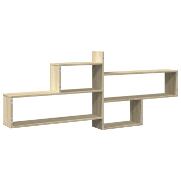 Raft de perete, stejar sonoma, 167,5x18x68 cm, lemn prelucrat - Img 5