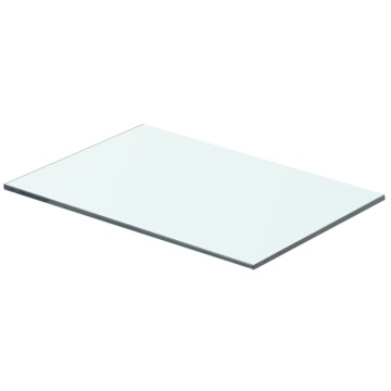 Raft din sticlă transparentă, 40 x 20 cm - Img 1