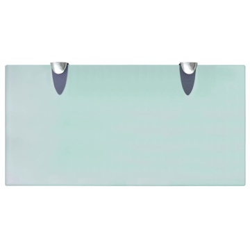 Raft suspendat din sticlă, 40 x 20 cm, 8 mm - Img 3
