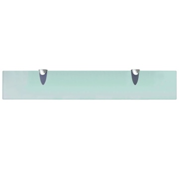 Rafturi suspendate, 2 buc., 60 x 10 cm, sticlă, 8 mm - Img 4