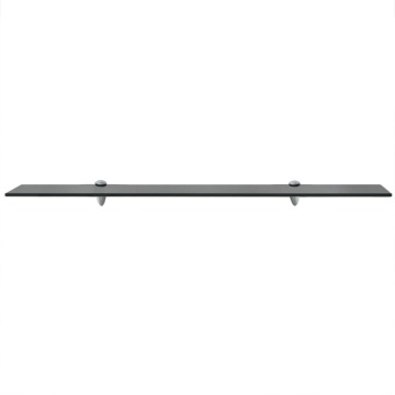 Rafturi suspendate, 2 buc., 90 x 20 cm, sticlă, 8 mm - Img 3